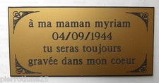 plaque gravée funéraire  3