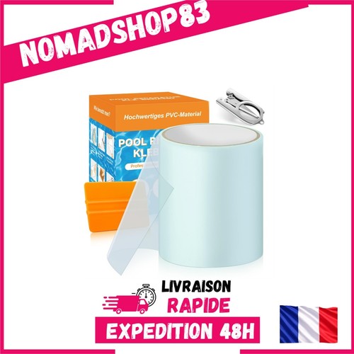 Kit réparation piscine pvc - réparation,