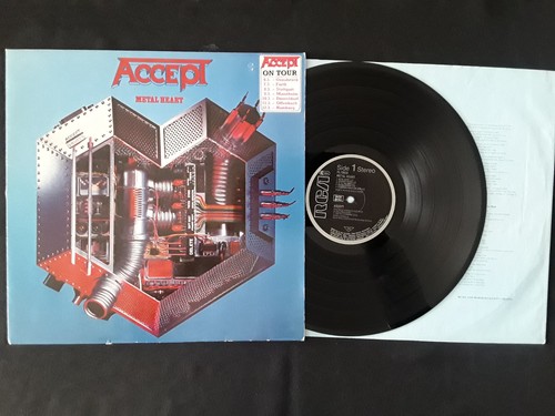 Accept metal heart lp - accept,