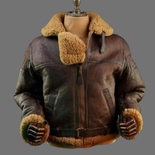 Mens RAF Sheepskin Leather