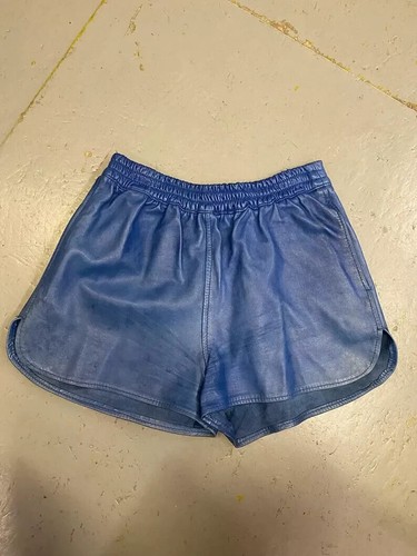 Boxer cuir bleu pour hommes - en,