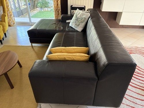 Ikea canapé angle cuir - ikea,