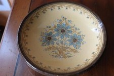 ancien plat mural ceramique