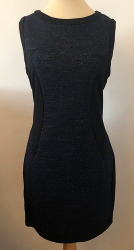 Mango casual robe noir bleu - casual,