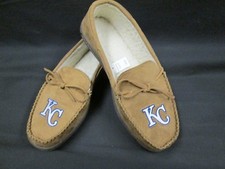 Kansas City Royals Moccasin Slippers - MLB - Mens 11-12