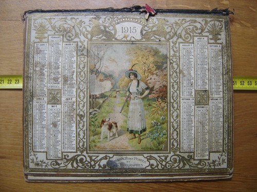 Wwi ww1 calendrier almanach - ww1,