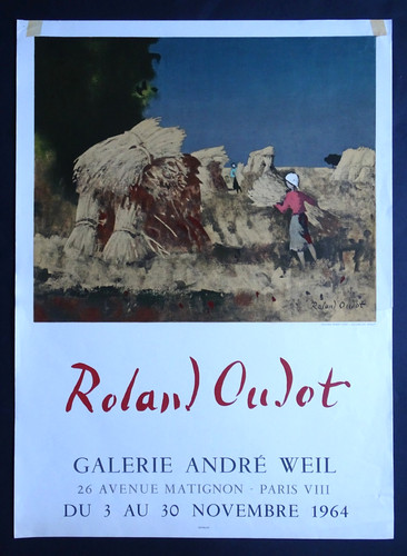 Roland oudot affiche originale - affiche,