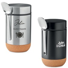Personnalisé Thermos Bettna avec Gravure 400ml avec Cuillère pour Manger