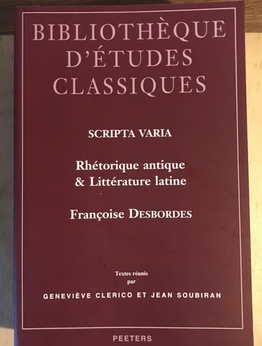 Desbordes françoise scripta - desbordes,,
