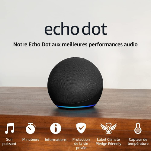 Echo dot génération - echo, (5e