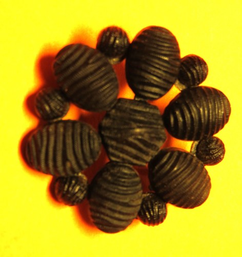 Broche deuil ancienne - deuil,