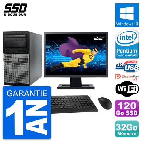 Tour dell 7010 ecran - 7010, 22"