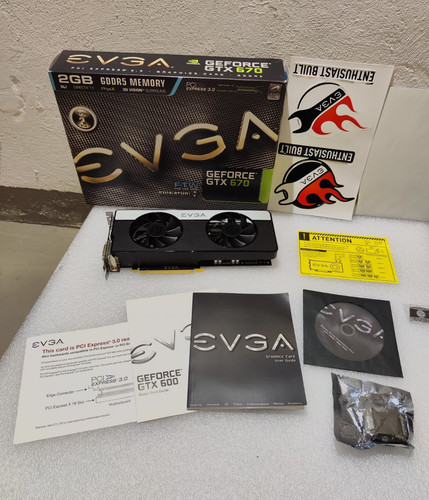 Evga geforce gtx 670 ftw - evga,
