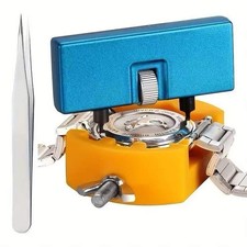 Kit réparation montre 3 en 1 ouvre boîtier support outil démontage dos