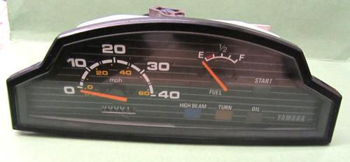 Yamaha motorcycle dashboard