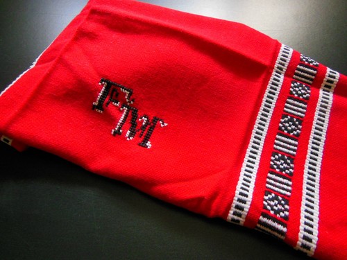 Serviette ancienne style