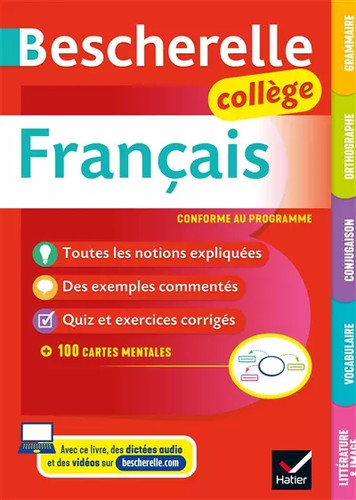Bescherelle français collège - bescherelle,