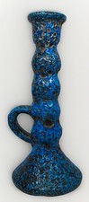 Rare Pied De Lampe En Émaux