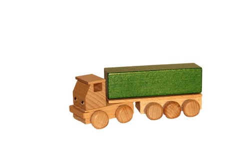 Jouet bois tracteur avec - jouet,