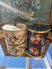 2 Boites Métal Adorables