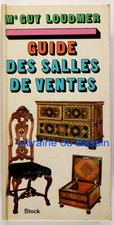 Guide des salles de vente Maître Guy Loudmer Jean Bedel 1974