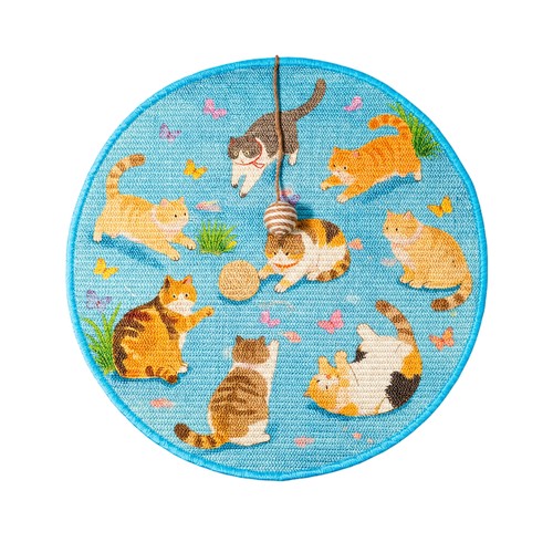 Tapis griffer rond - à,