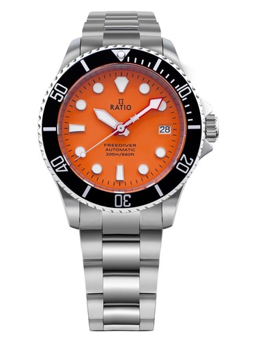 Ratio freediver cadran orange - ratio,