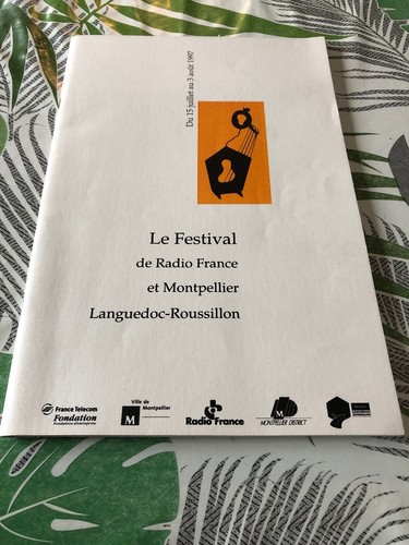 Programme concert festival - festival, de