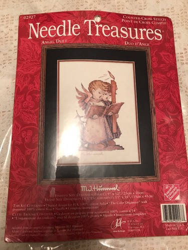 Needlepoint kit with thread - kit,