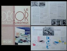 DECOR D'AUJOURD'HUI n°27 1938 RENE GABRIEL, ROYERE, KOHLMANN, CHAREAU, HERBST