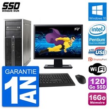 PC Tour HP Elite 8300 Ecran
