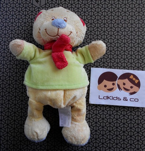 Doudou ours peluche kiabi - ours,