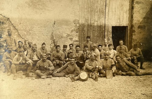 Photo poilu pioupiou gamelle - poilu,