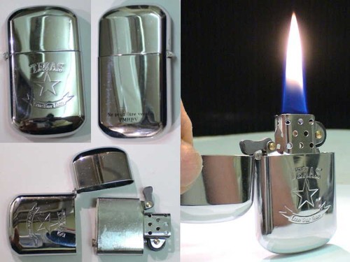 Briquet ancien texas tempête - briquet,