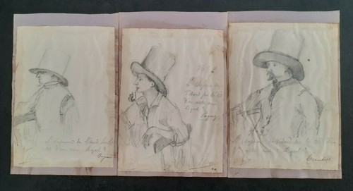 Serie dessins portraits - serie,