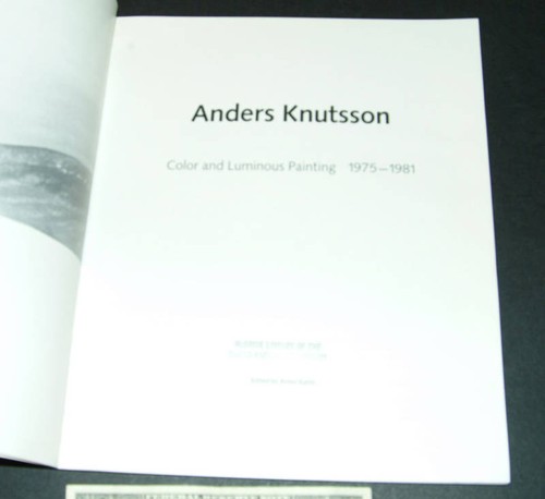 Anders knutsson color - knutsson, color&