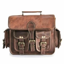 Sacoche de selle en cuir