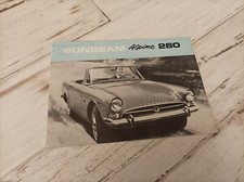 Prospectus / Brochure SUNBEAM Alpine 260