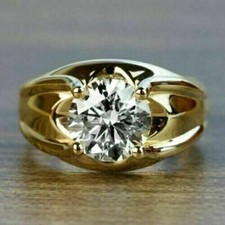 Bague de mariage solitaire