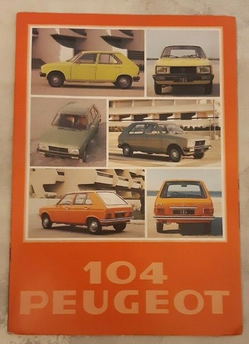 Brochure catalogue automobile