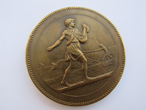 Ancienne médaille bronze - médaille, en