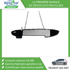 🏆 GRILLE PARE-CHOC AVANT PEUGEOT 206 1998-2009 ➤7414EN 🌱