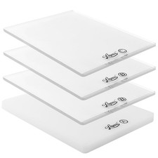 Lot de 4 plaques en plastique