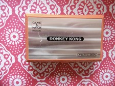retro gaming 1982 Donkey Kong MULTI SCREEN GAME ET WATCH Nintendo TBE