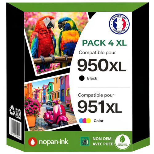 Pack cartouches 951xl - 4,