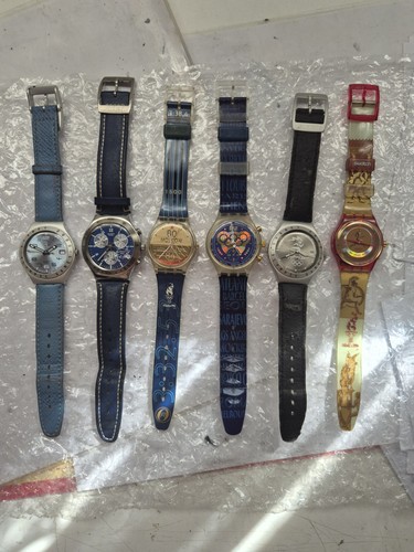 Swatch lot jeux olympique - lot., 6.jeux