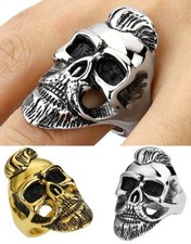 Bague Acier Tête De Mort