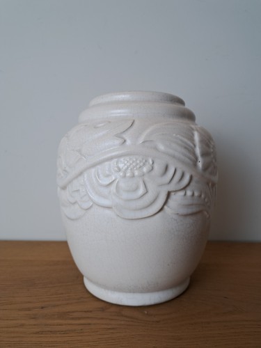Vase faïence craquelée - ,,