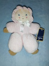 Doudou Poupée Lutin Rose
