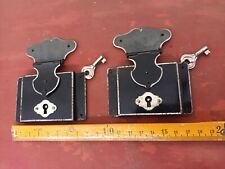 2  Serrure de malle  coffre avec clé 